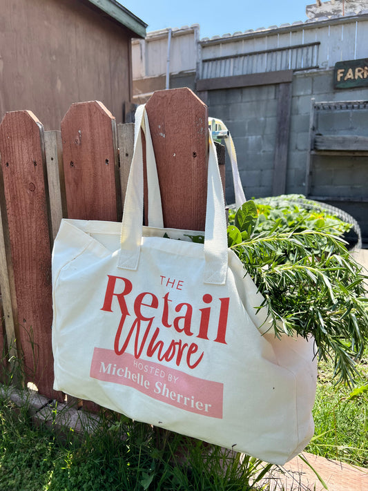 The Retail Whore Podcast Tote Bag